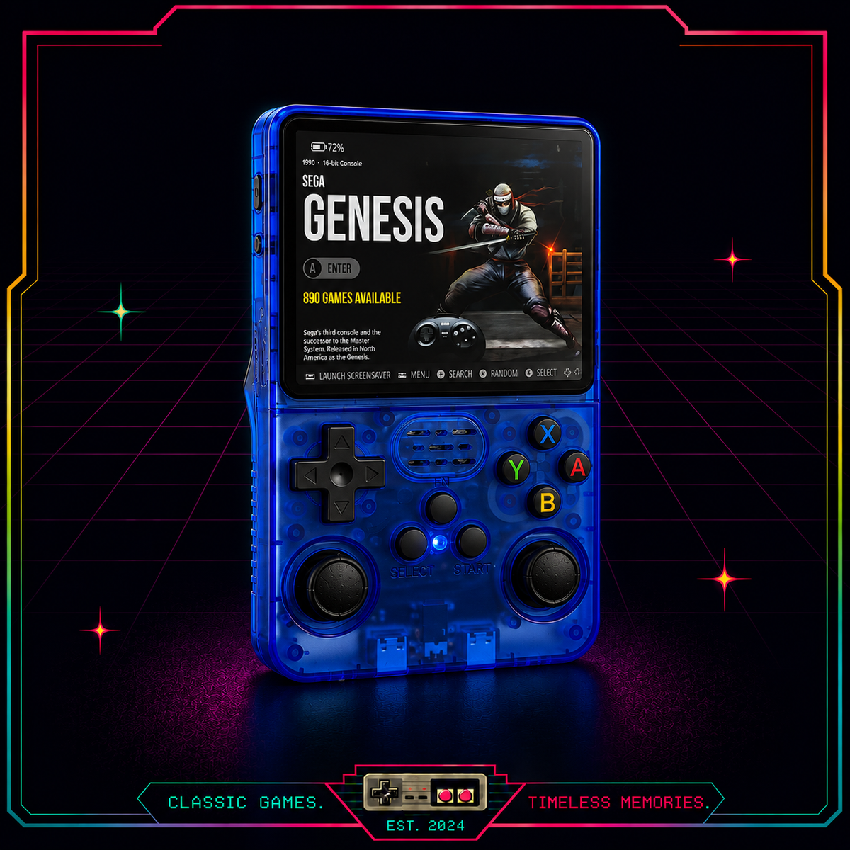 GameRelic™ Handheld Game Console