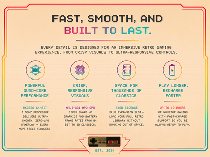 GameRelic™ Handheld Game Console
