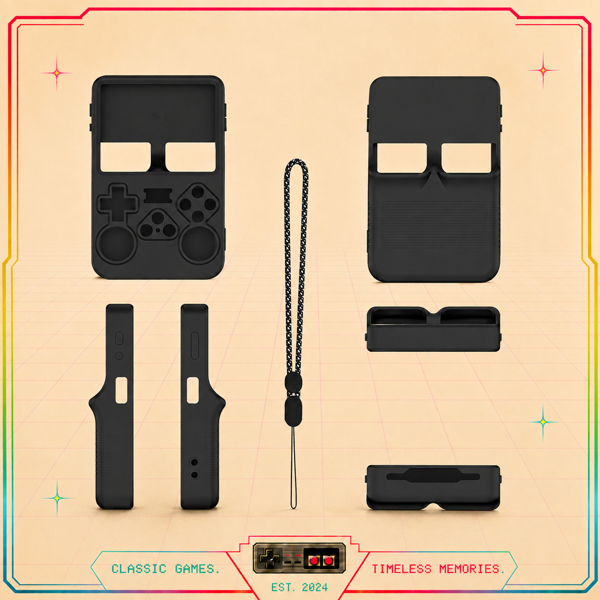 GameRelic™ Silicone Protective Case for R36S Handheld Game Console