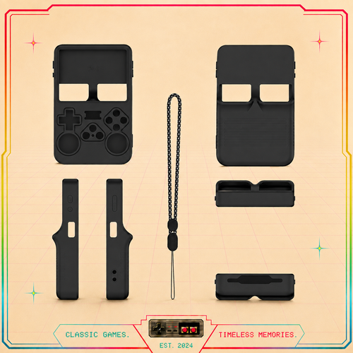 GameRelic™ Silicone Protective Case for R36S Handheld Game Console